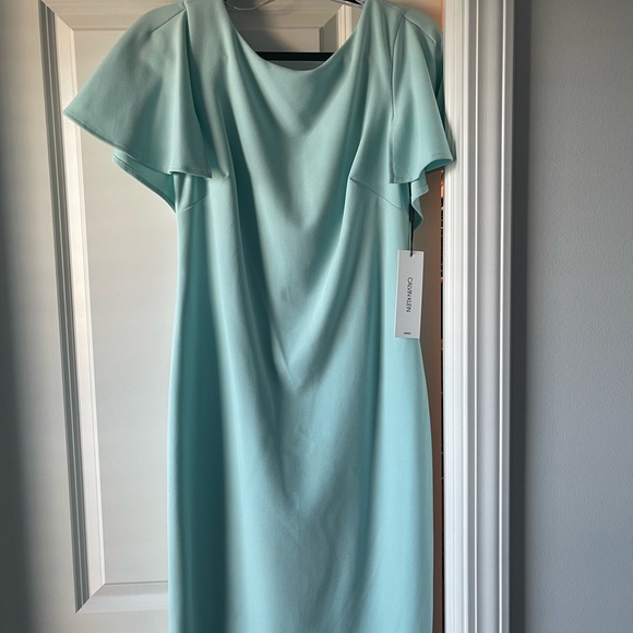 Calvin Klein Dresses & Skirts - Calvin Klein Seafoam Midi Dress